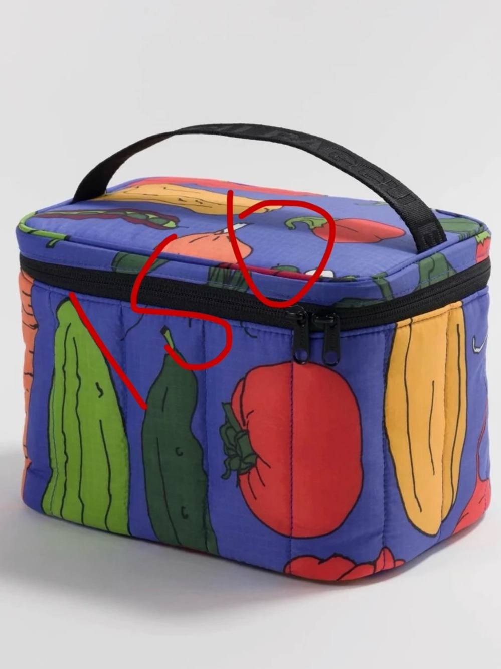 ISO Baggu Puffy Lunch Bag Farmer’s Market replacement